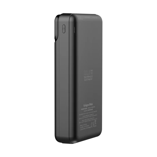 POWER BANK Kruger&Matz 20000 mAh Li-pol z funkcją QC oraz PD