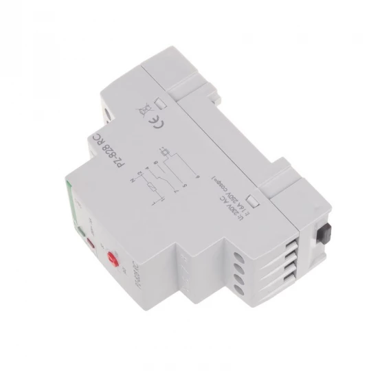 Przekaźnik kontroli poziomu cieczy z regulacją czułości 16A 1-100kOhm 230V AC PZ-828 RC B