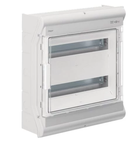Rozdzielnica modułowa 2x18 natynkowa odporna UV IP65 Vector VE218SN