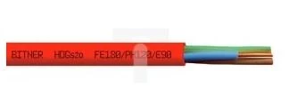 Przewód ognioodporny PH120 FE180 E90 HDGS 3x1,5 żo 300/500V B2ca-s1a d0 a1 B52051 /bębnowy/