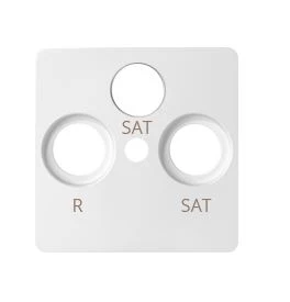 Simon 82 Pokrywa gniazda antenowego RTV/SAT/SAT biała 82038-30
