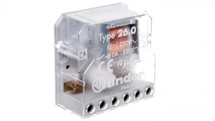 Przekaźnik bistabilny 1Z 10A 230V AC 26.01.8.230.0000