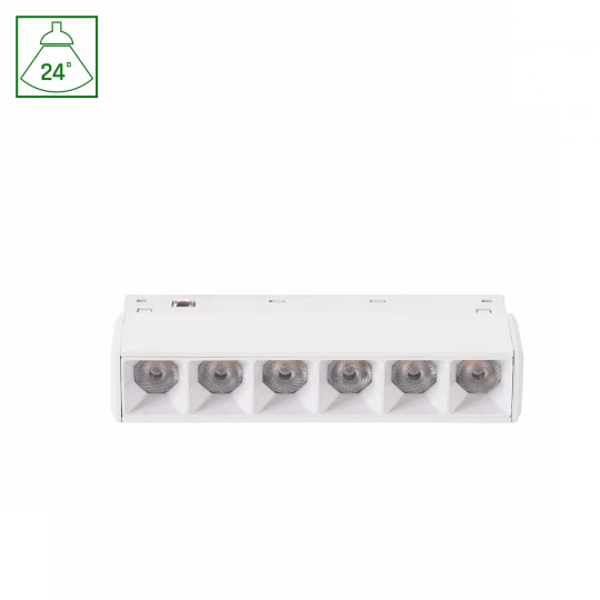 SYSTEM SHIFT BASIC - GRID XS OPRAWA LINIOWA 110MM 6W 2700K BIAŁY