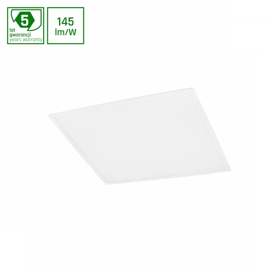 Panel LED ALGINE PANEL BACKLIGHT 40W CW 230V 120st IP20 UGR<19  600x600x BIAŁY  5 lat gw.