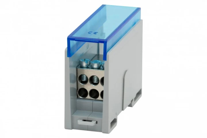 Blok rozdzielczy VBR 250A-6 (1x35 / 6x16) Al/Cu - niebieski