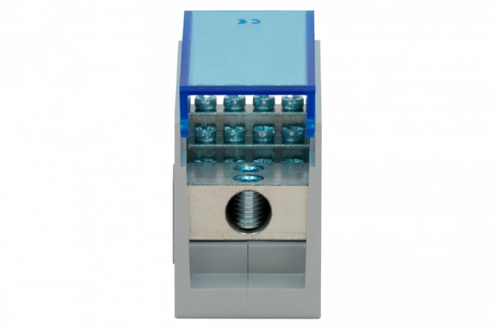 Blok rozdzielczy VBR 300A-12 (1x50 / 12x10) Al/Cu - niebieski