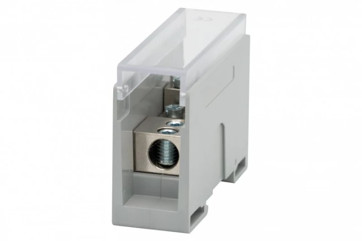 Blok rozdzielczy VBR 250A-4 (1x35 / 4x25) Al/Cu - szary