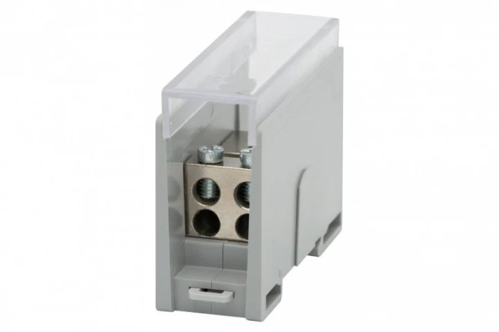 Blok rozdzielczy VBR 250A-4 (1x35 / 4x25) Al/Cu - szary