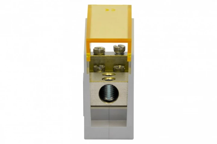Blok rozdzielczy VBR 250A-4 (1x35 / 4x25) Al/Cu - żółty
