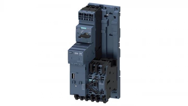 Układ rozruchowy rewersyjny z ILM High Feature 3,5-32 A wielkość S0 z adapterami do montażu 3RA8522-4EE10