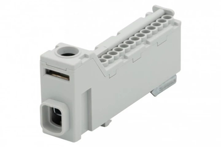 Listwa prądowa ZPS 1x25mm2, 13x2,5mm2 - szara
