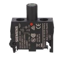 BLOK LED, ZE ZINTEGROWANĄ DIODĄ LED 24 V AC/DC, CZERWONY, PRZYŁ. ŚRUBOWE 3SU1401-2BB20-1AA0