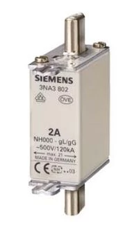 LV HRC fuse element, NH000, In: 40 A, 3NA3817 /3szt./