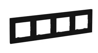 Niloe Step Ramka poczwórna 4x czarny 863594
