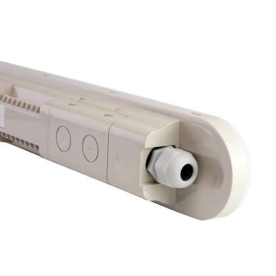 Oprawa hermetyczna LIMEA CONNECT 1500mm 50W NW 230V 120st IP65 IK08  SZARY 3 lata gw.
