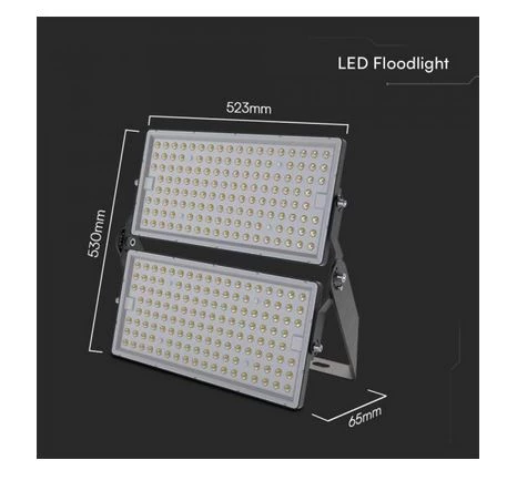 Projektor LED SMD 500W 67500lm 6500K IP65 Czarny Diody SAMSUNG 5 LAT GWARANCJI 23617