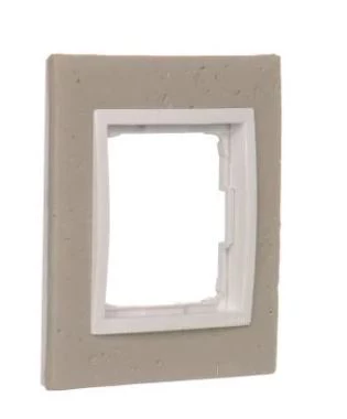 Simon 54 Nature Ramka pojedyncza beton - AL BETONE DRN1/91