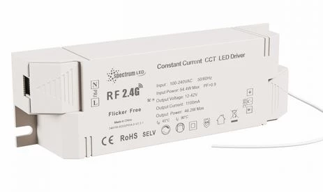 ZASILACZ CC 550-1100mA 12V-42V MAX 46W CCT DIMM KOMPAKT KONEKTO MESH WOJ+07007