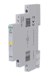 Lampka kontrolna zasilania 1/3S 1xLED żółta LK-701Y