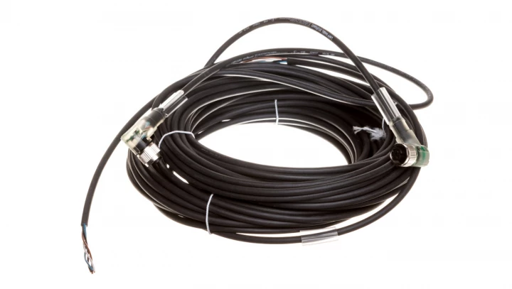 Przewód przyłączeniowy 10m z gniazdem kątowym 4P FIELDBUS M12 S/A AB-C4-10,0PUR-M12FA-3L 22260340