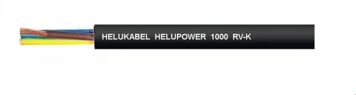 Kabel zasilający Helupower 1000 RV-K 5G6 0,6/1kV 11003860