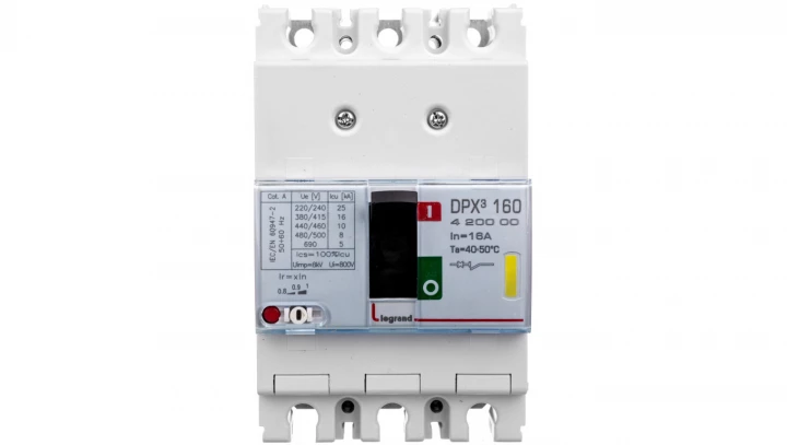 Wyłącznik mocy 16A 3P 16kA DPX3 160 420000