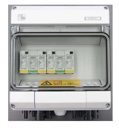 Zestaw przyłączeniowy PV - DC 2 łańcuchy PV 2 SPD CITEL typu 1+2 KV PV DC1+2 600002/C