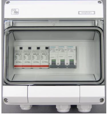 Zestaw przyłączeniowy PV - AC 1 SPD CITEL typu 2 1 MCB 16A 3P KV PV AC2 600001/C