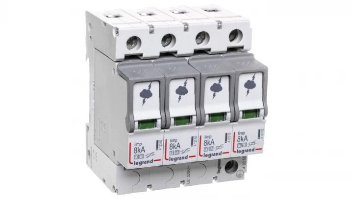 Ogranicznik przepięć B+C Typ 1+2 4P 8kA 1,3kV ON 300 412253