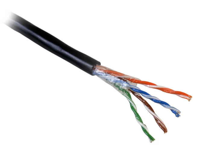 KABEL KOMPUTEROWY UTP5e CU+ŻEL ŻELOWANY -ZIEMNY SEVLAN 15888