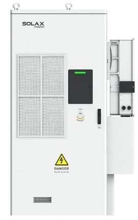 Kompletny magazyn energii AELIO-B100 szafa cabinetowe C&I ESS, pojemność 100kWh, technologia LFP SOLAX
