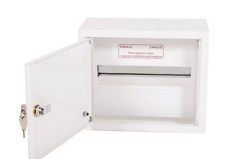 Rozdzielnica modułowa 1x12 natynkowa IP40 z zamkiem A-RZ2