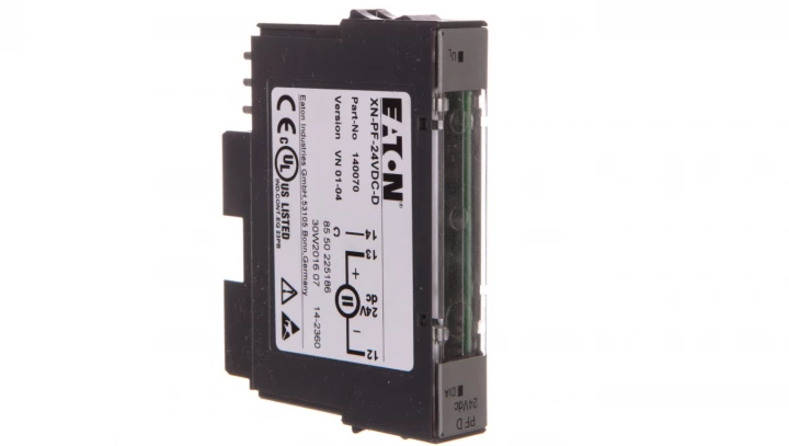 Moduł segmentowy do zasilania grupy napięciem znamionowym 24 V DC XION XN-PF-24VDC-D 140070