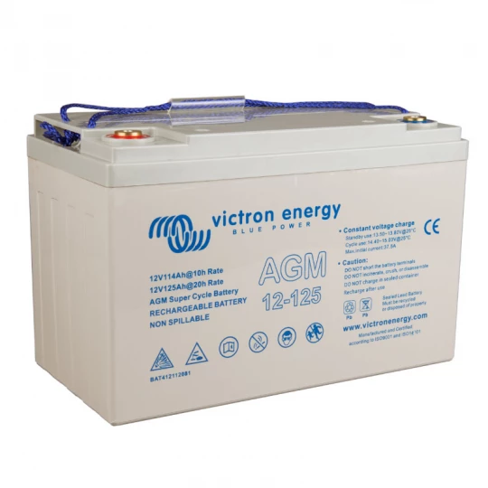 Akumulator AGM 12V/125Ah Super Cycle Batt. (M8)