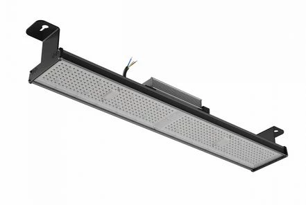 Hermetyczna oprawa przemysłowa LED HALLS LINE 3 HIGH BAY 150W NW 230V 60x90° IP66 IK10 czarna ściemnianie 1-10V | 5 lat gwarancji SLI048011NW_PW