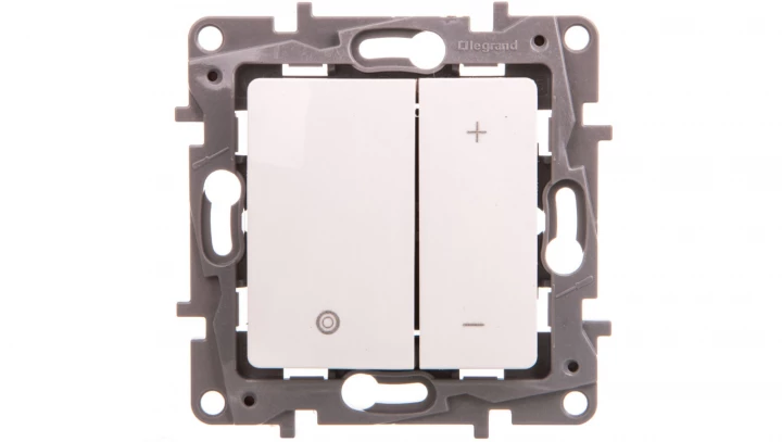 Niole Ściemniacz uniwersalny 3-400W 2-przewodowy biały 665114