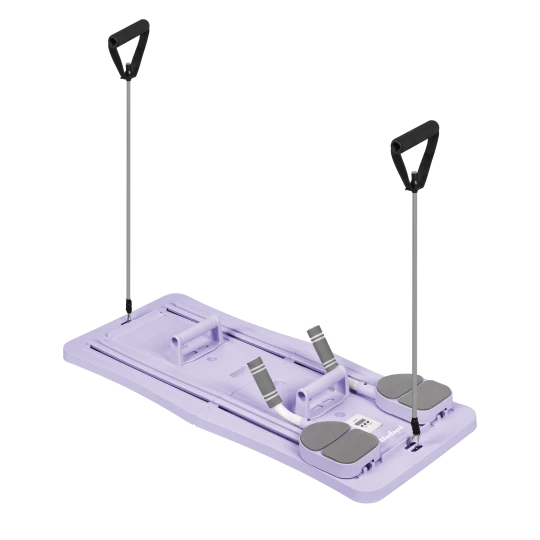 Domowy zestaw do pilates, wielofunkcyjny przyrząd do ćwiczeń fitness 9 w 1, kolor fioletowy RBA-3069-PU