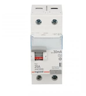 Wyłącznik różnicowoprądowy 2P 25A 0,03A typ A P302 TX3 411559