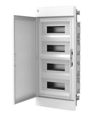 Rozdzielnica modułowa podtynkowa 4×12 IP40 ELEGANT PE+N biała 2475-00