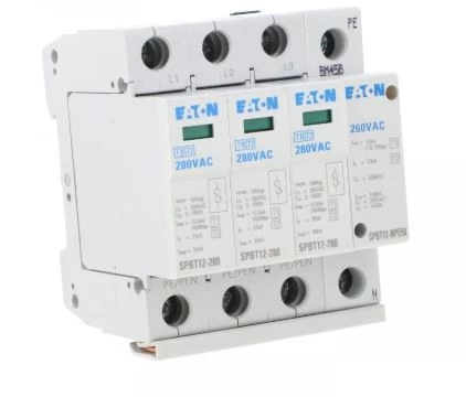 Ogranicznik przepięć B+C Typ 1+2 1+NPE 12,5kA 280V SPBT12-280-3+NPE50 184750