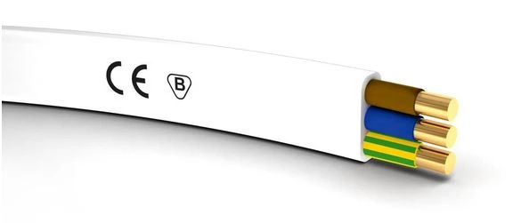 Przewód instalacyjny płaski YDYp 3×1,5 mm² 450/750 V z żyłą ochronną szpula 500m