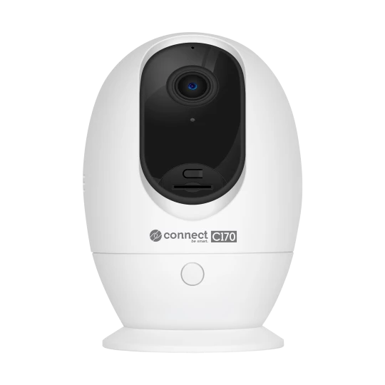 Kamera niania WiFi obrotowa PTZ Tuya Smart Life dwukierunkowe audio pomiar temperatury i wilgotności Kruger&Matz Connect C170 KM2220