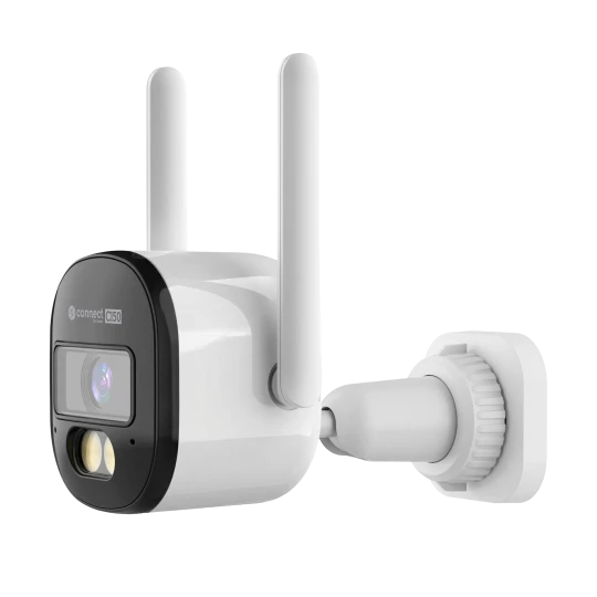 Kamera WiFi zewnętrzna 4Mpx 2K H.265 IR 15m Tuya Smart Life ONVIF PoE IP66 Kruger&Matz Connect C150 KM2219