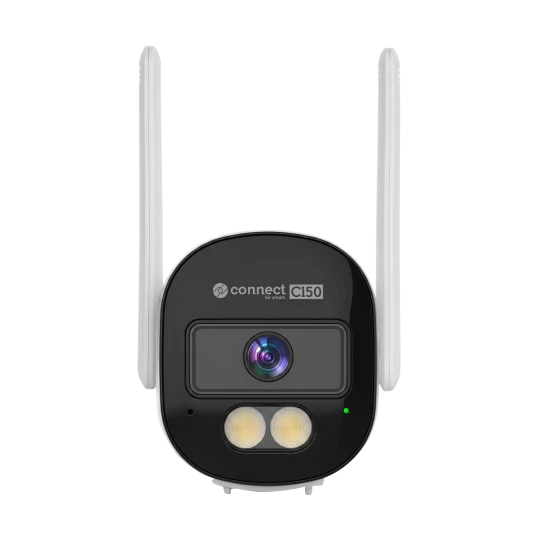 Kamera WiFi zewnętrzna 4Mpx 2K H.265 IR 15m Tuya Smart Life ONVIF PoE IP66 Kruger&Matz Connect C150 KM2219