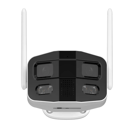 Kamera WiFi zewnętrzna panoramiczna 4Mpx Tuya Smart Life z detekcją ruchu i dwukierunkowym audio Kruger&Matz Connect C130 KM2218