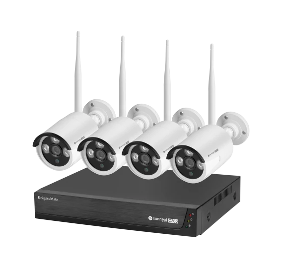 Zestaw do monitoringu WiFi Kruger&Matz Connect C200 Tuya WiFi 6