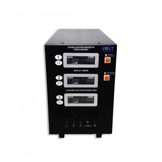 Stabilizator napięcia trójfazowy AVR PRO 10000VA 3 SERVO 3-F
