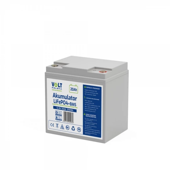Akumulator LiFePO4 12,8V 20Ah 20A BMS