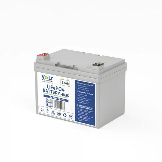 Akumulator LiFePO4 12,8V 33Ah z BMS