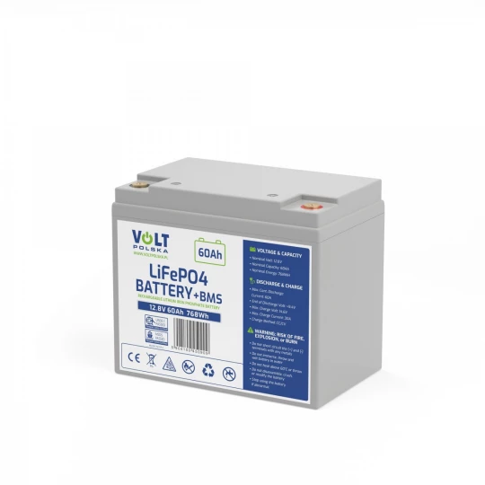 Akumulator LiFePO4 12,8V 60Ah 60A BMS